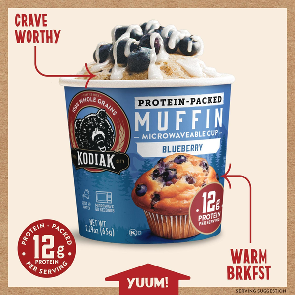 Kodiak Blueberry Minute Muffin in a Cup