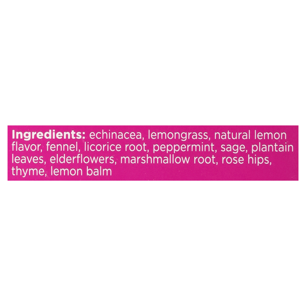 Bigelow Herbal Tea, Caffeine Free, Stay Well, Lemon & Echinacea, Tea Bags