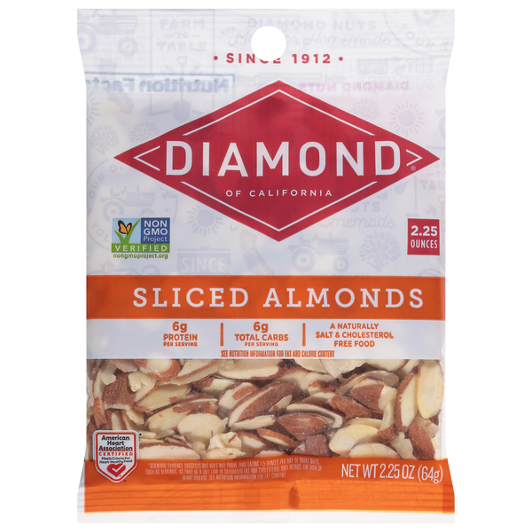 Diamond Almonds, Sliced
