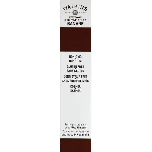 Watkins Banana Extract, Imitation