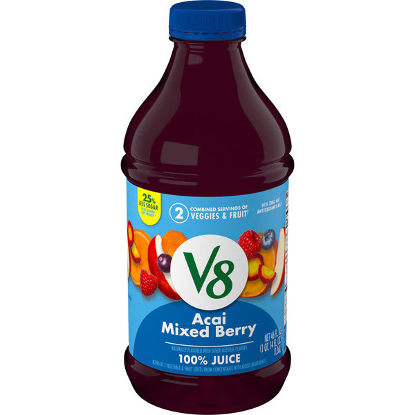 V8 Acai Mixed Berry 100% Fruit and Vegetable Juice