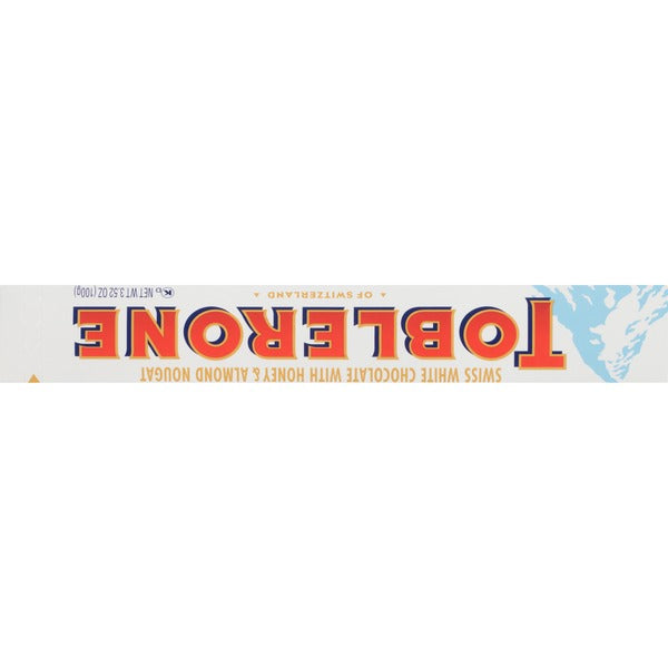 Toblerone Swiss White Chocolate Bar