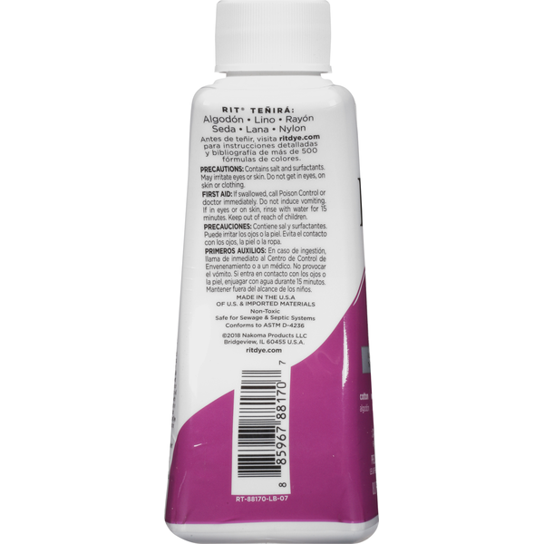 Rit All Purpose Dye, Violet
