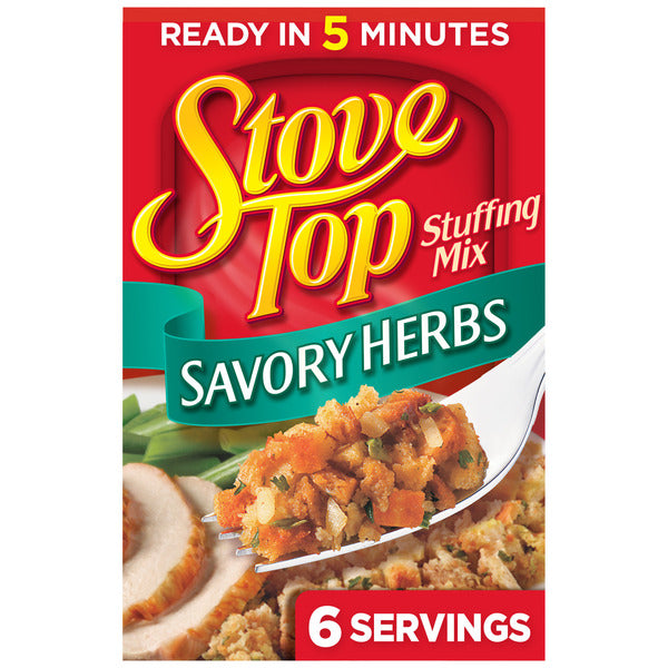Kraft Stove Top Savory Herbs Stuffing Mix