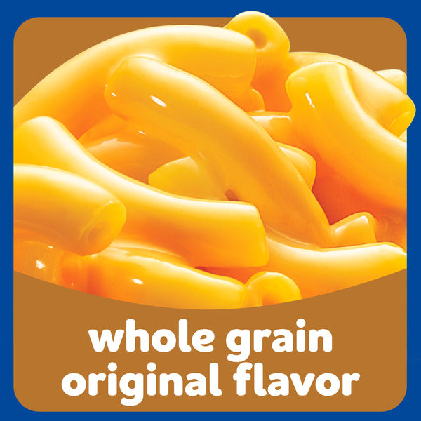 Kraft Original Mac & Cheese Macaroni and Cheese Dinner with Whole Grain Pasta