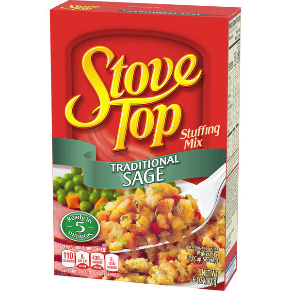 Kraft Stove Top Traditional Sage Stuffing Mix