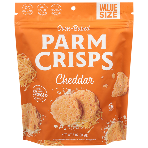 ParmCrisps Cheddar Cheese Snack Value Size