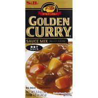 S&B Sauce Mix, Golden Curry, Hot️ DestGlow
