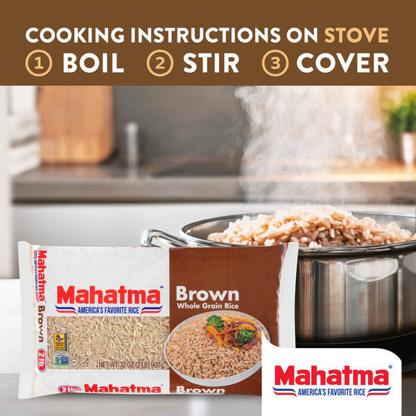Mahatma Brown Whole Grain Rice