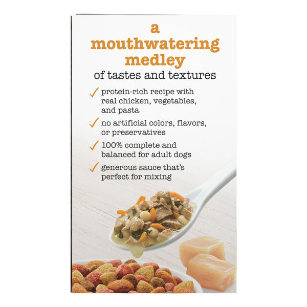 Purina Beneful Wet Dog Food, Medleys Romana Style With Chicken in Sauce