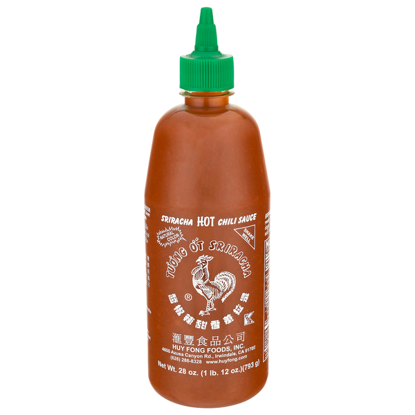 Huy Fong Foods Hot Sriracha Chili Sauce