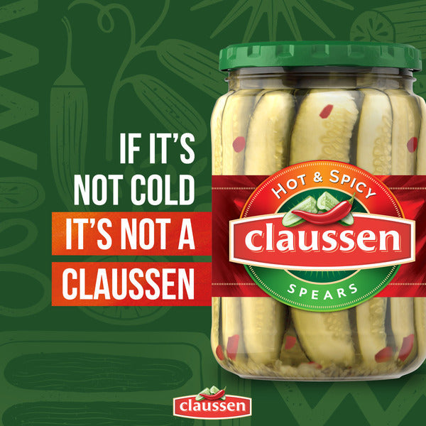 Claussen Hot & Spicy Pickle Spears