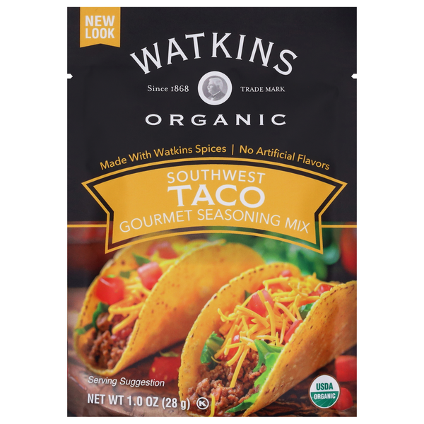 Watkins Organic Gourmet Southwest Taco Seasoning Mix