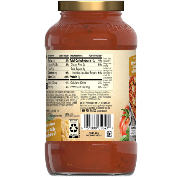 Prego Three Cheese Pasta Sauce