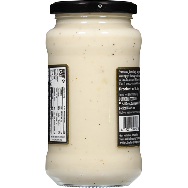 Botticelli Pasta Sauce, White, Premium, Garlic Alfredo