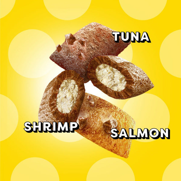 TEMPTATIONS MixUps Crunchy and Soft Cat Treats Surfers&