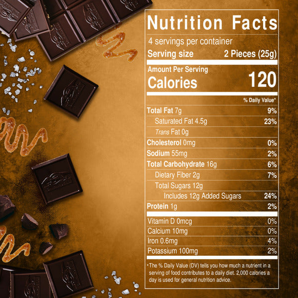 Ghirardelli Salted Caramel Intense Dark Bar