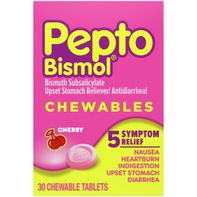 Pepto-Bismol Chewables 5 Symptom Relief Chewable T...
️
