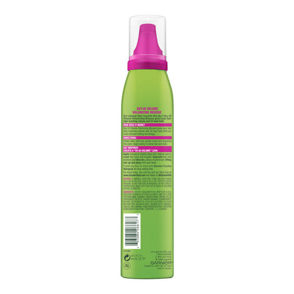 Garnier Sky-Hi Volume Volumizing Mousse, Sky-Hi Volume Mousse