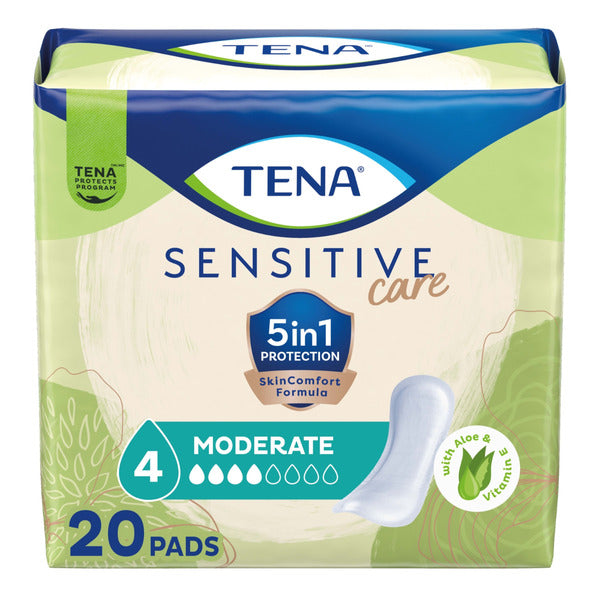 TENA Intimates Intimates Moderate Regular Length Incontinence Pad, 20 ct