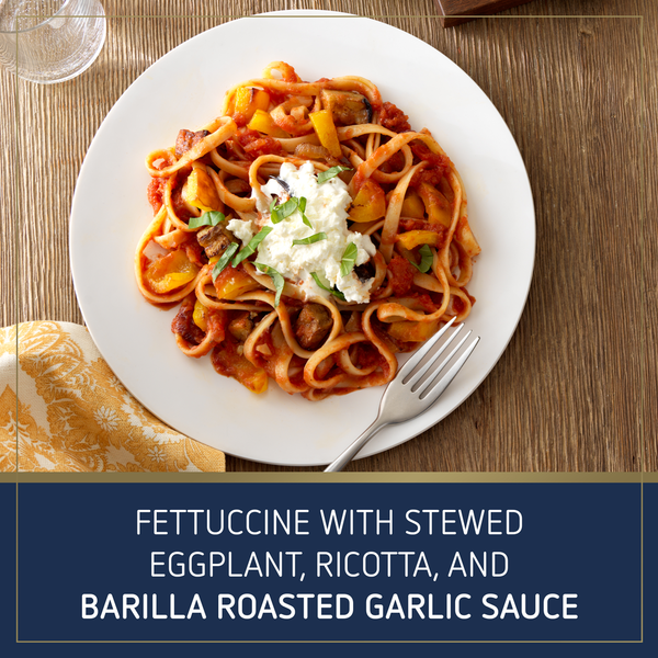 Barilla Pasta Sauce Roasted Garlic - No Added Sugar - Non-GMO, Gluten Free, Kosher