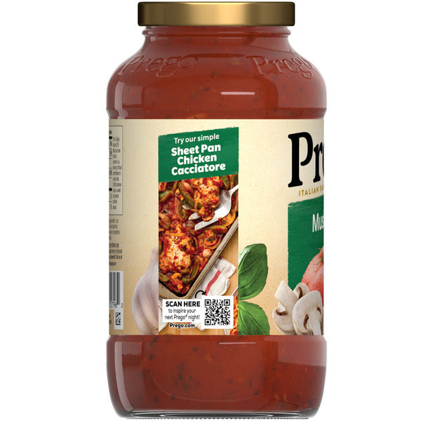 Prego Mushroom Pasta Sauce