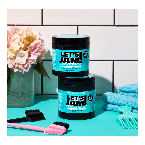 Lets Jam Shining and Conditioning Hair Gel, Regular Hold, Shining & Cd Gel