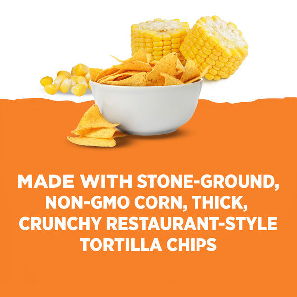 Frontera Authentic Taqueria Tortilla Chips, Non-GMO, Small Batch