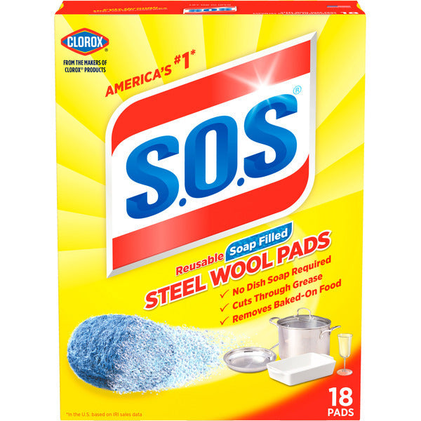 S.O.S. Steel Wool Soap Pads