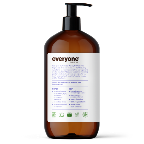 Everyone Nourishing Lotion Lavender + Aloe