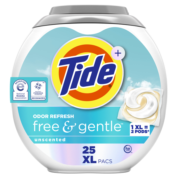 Tide PODS Free and Gentle Odor Refresh