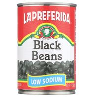 La Preferida Low Sodium Black Beans (Frijoles Negr...
️