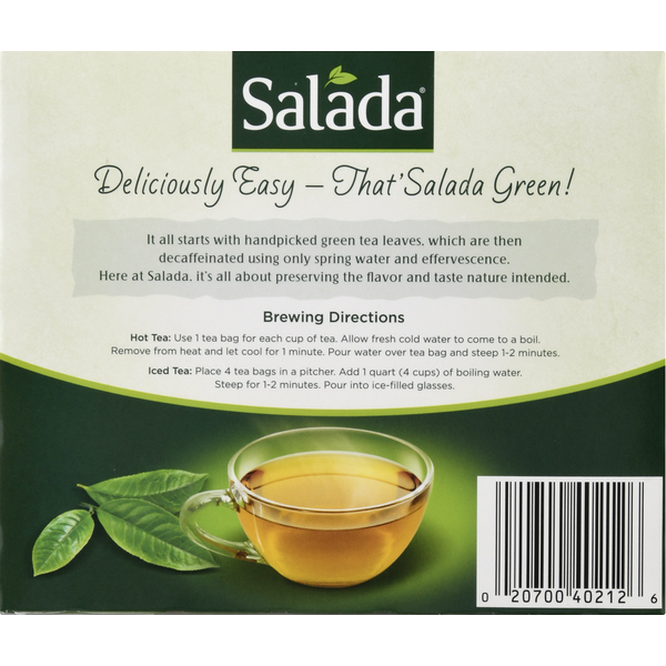 Salada Decaffeinated Green Tea