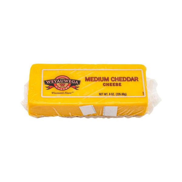 Weyauwega Star Dairy Medium Cheddar Cheese