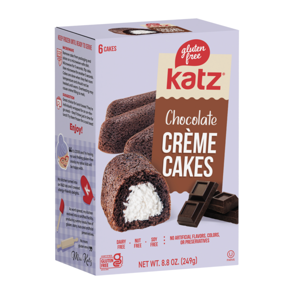 Katz Creme Cakes - Chocolate