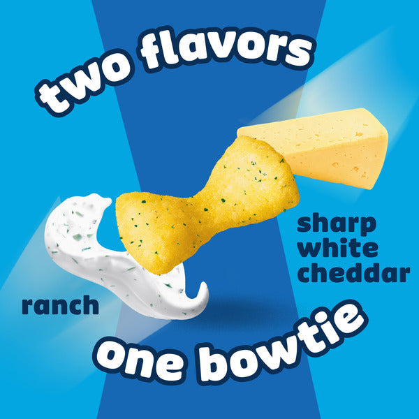 Pringles Mingles Sharp White Cheddar and Ranch Puffed Snacks, Cheese Puffs, 5.5 oz