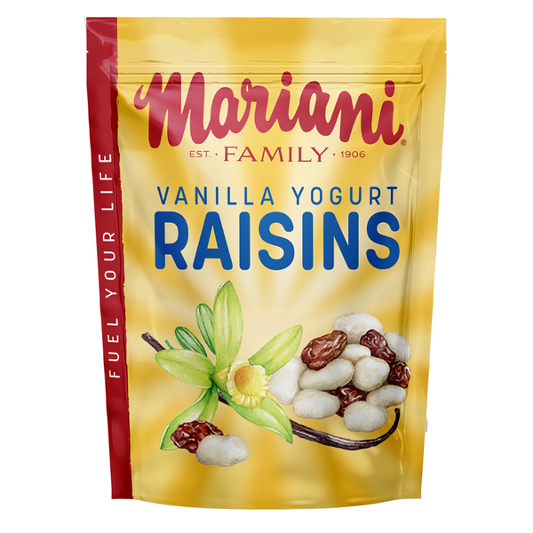 Mariani Vanilla Yogurt Covered Raisins, 7 oz Bag