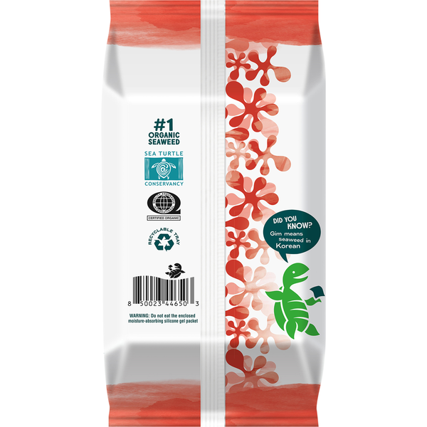 gimMe Roasted Chili Lime Seaweed Snacks