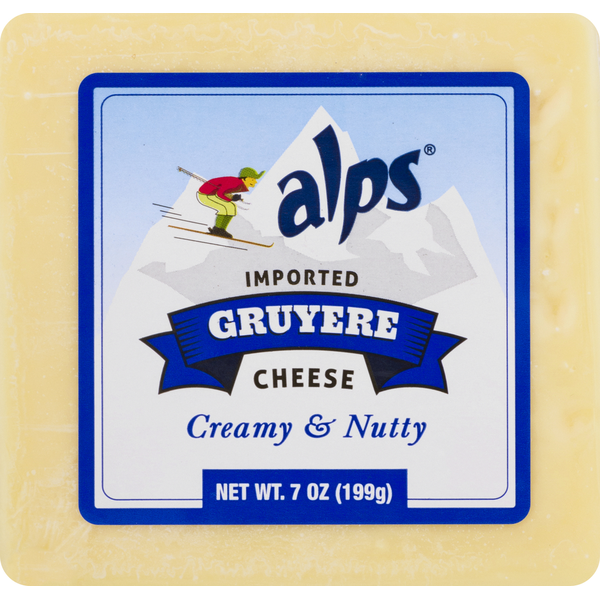 Alps Cheese, Gruyere, Creamy & Nutty, Imported