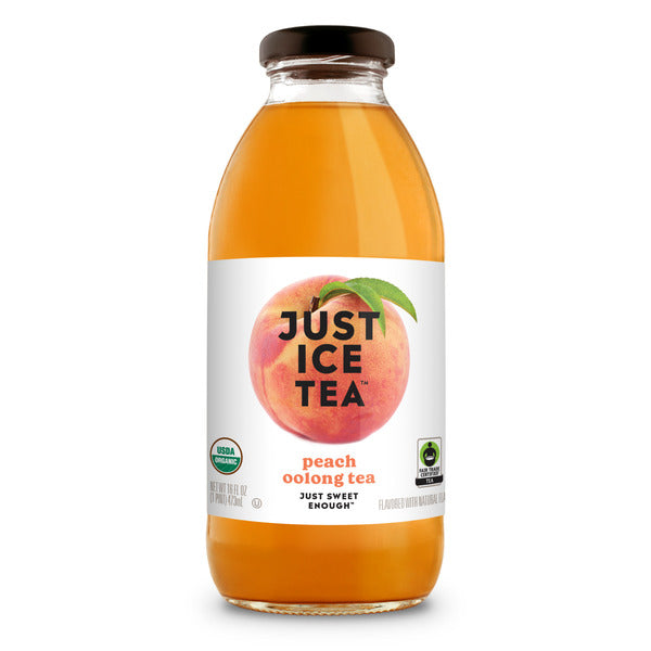 Eat the Change Just Ice Tea Organic Peach Oolong Tea