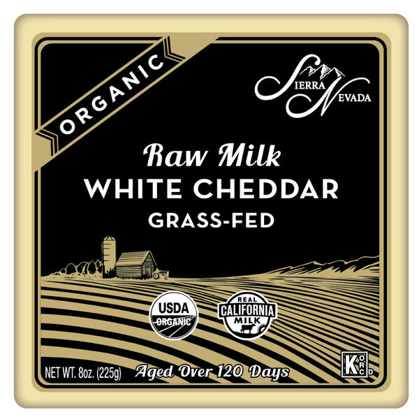 Sierra Nevada Cheese Company Organic Raw Milk White Cheddar