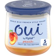 Yoplait Oui French Style Peach Whole Milk Yogurt, ...
️ DestGlow