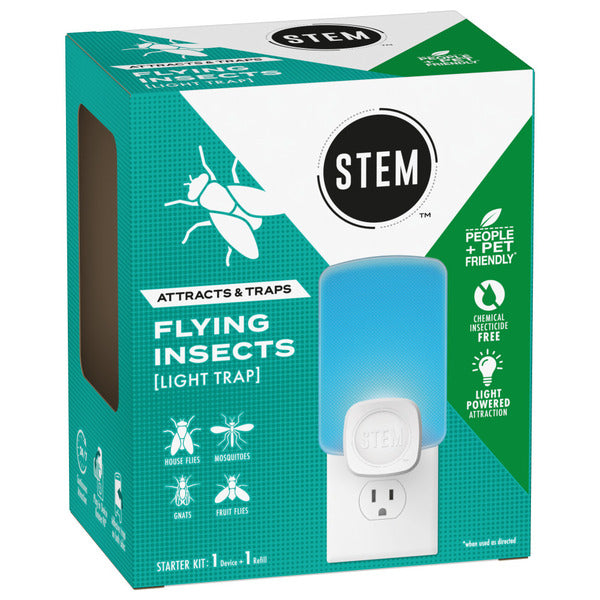 STEM Light Trap Starter Kit, Attracts and Traps Flying Insects
