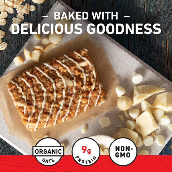 CLIF BAR Energy Protein Bars, White Chocolate Macadamia Nut, Non-Gmo 12 oz