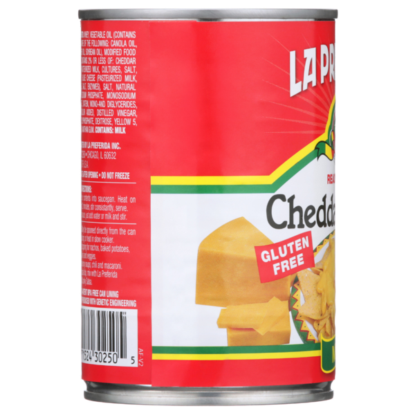 La Preferida Mild Cheddar Cheese Sauce, Ready-to-Eat