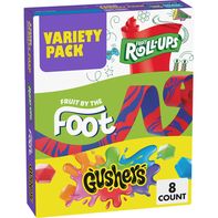 Fruit Roll-Ups Fruit by the Foot, Gushers Fruit Fl...
️