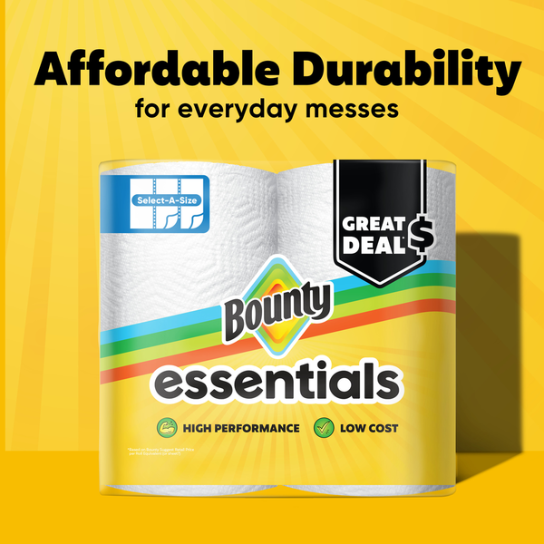 Bounty Essential Select-A-Size Paper Towels, 6 Count