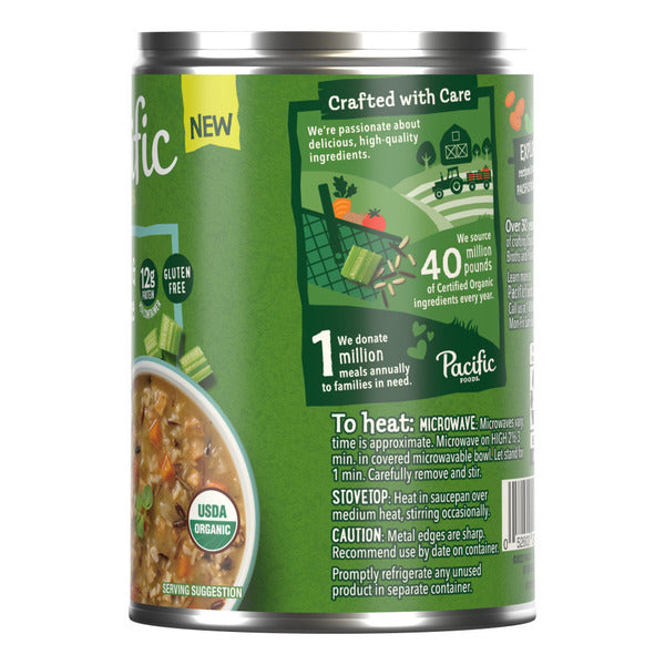 Pacific Foods Organic Chicken and Wild Rice Soup