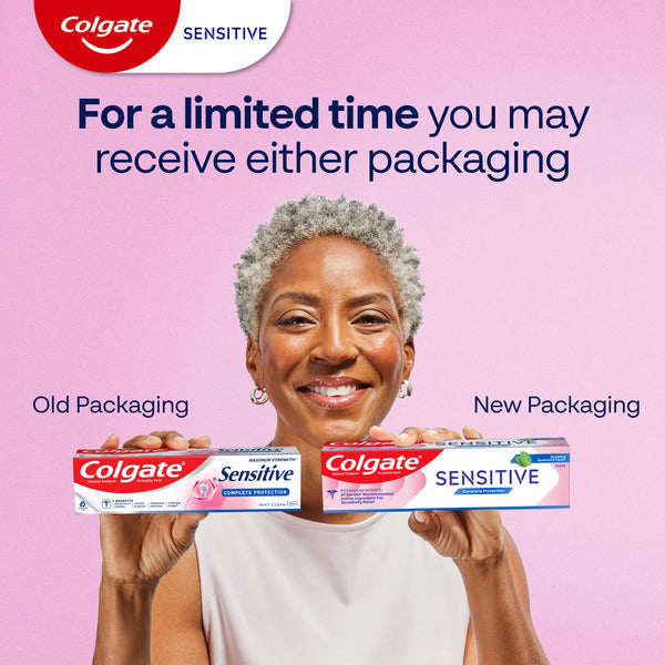 Colgate Sensitive Toothpaste, Complete Protection, Mint Clean