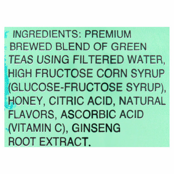AriZona Green Tea, With Ginseng and Honey